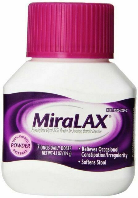 A Miralax bottle - what are the best Miralax alternatives?